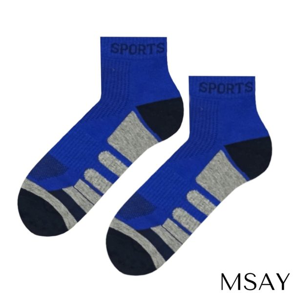 Skarpetki młodzieżowe sportowe Granatowe