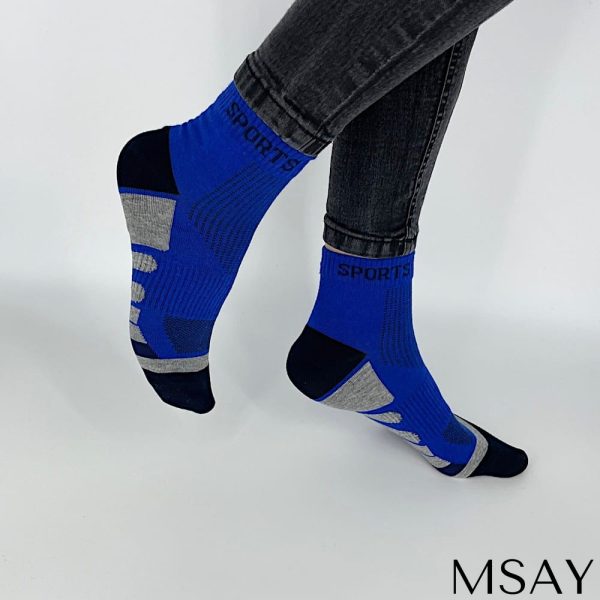Skarpetki młodzieżowe sportowe Granatowe