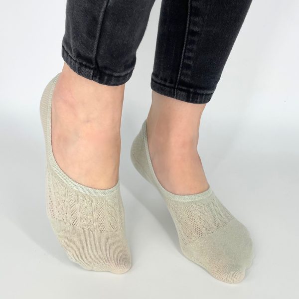 Skarpetki Stopki damskie Pistacjowe