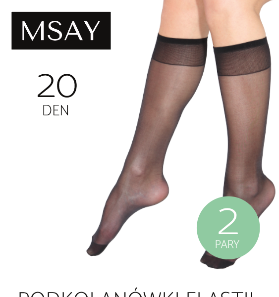 PODKOLANÓWKI BEZUCISKOWE ELASTIL 2PARY