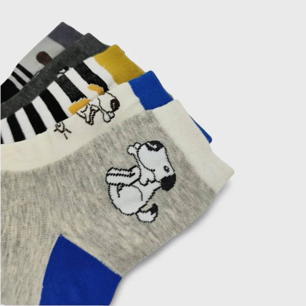 Skarpetki dziecięce pieski 5-pak