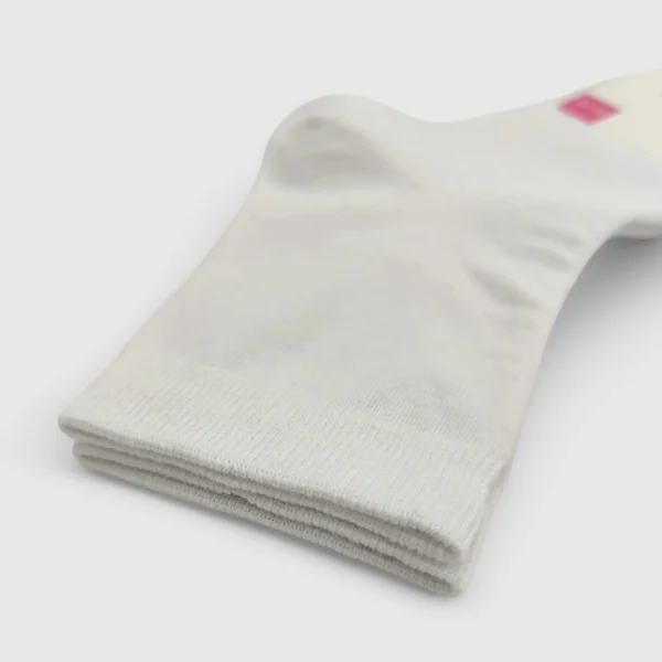 Skarpetki damskie bawełniane białe MSAY Skarpetki damskie bawełniane białe