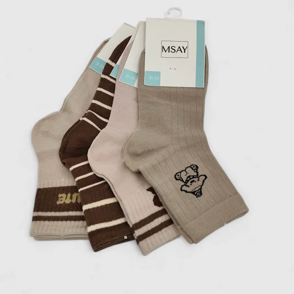 Skarpety młodzieżowe 4-pak