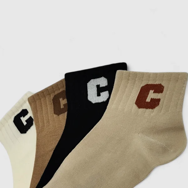 SKARPETKI BAWEŁNIANE „C” 4-PAK