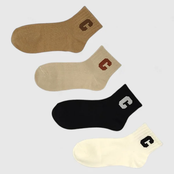 SKARPETKI BAWEŁNIANE „C” 4-PAK