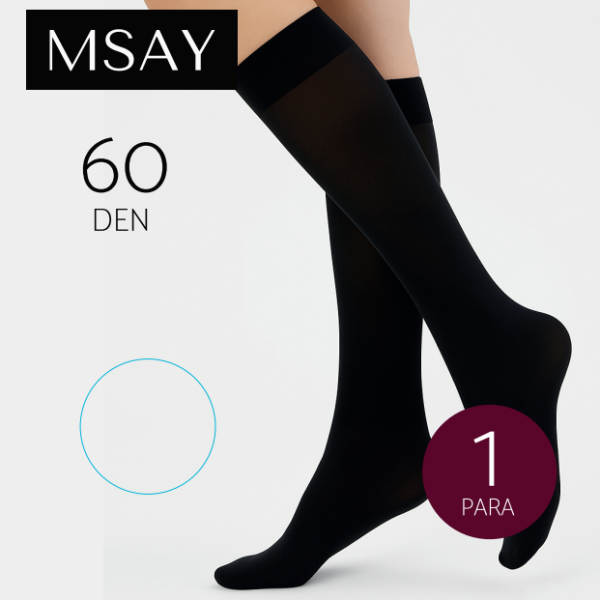 PODKOLANÓWKI MICROFIBRE 60DEN