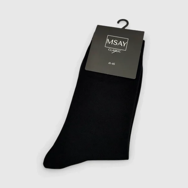 Skarpety męskie gładkie MSAY Skarpety męskie gładkie