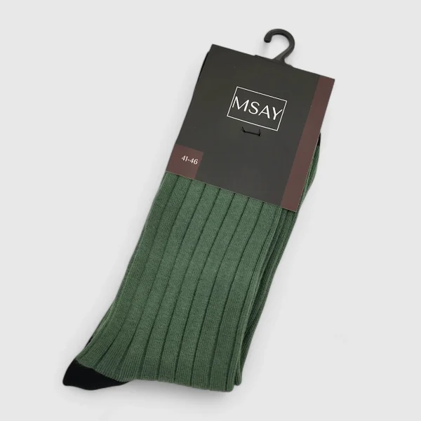 Skarpety męskie w prążek