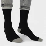 Skarpety męskie w prążek MSAY Skarpety męskie w prążek