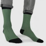 Skarpety męskie w prążek MSAY Skarpety męskie w prążek