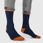 Skarpety męskie w prążek MSAY Skarpety męskie w prążek