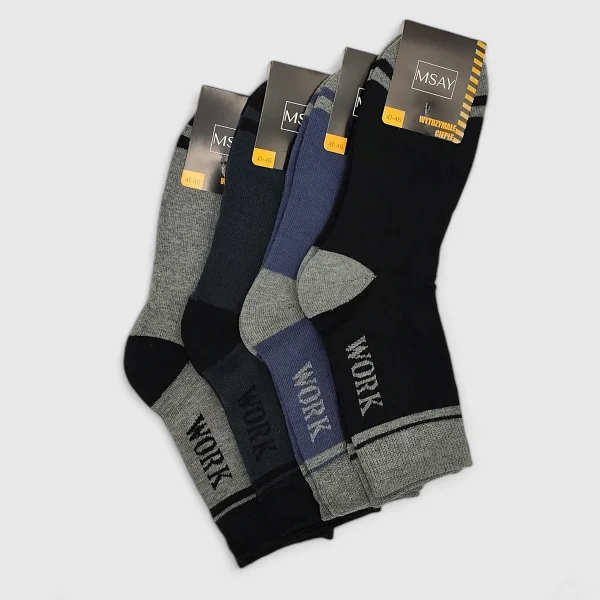 Skarpety męskie „WORK” 4-pak