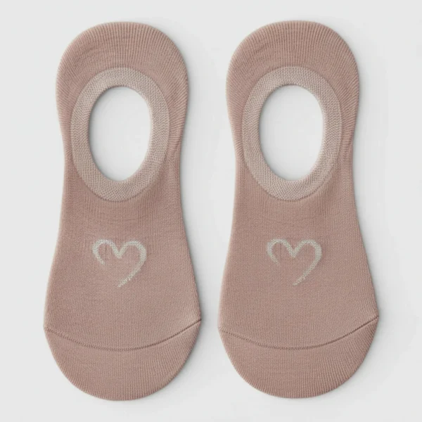 Skarpetki stopki bambusowe z sercem