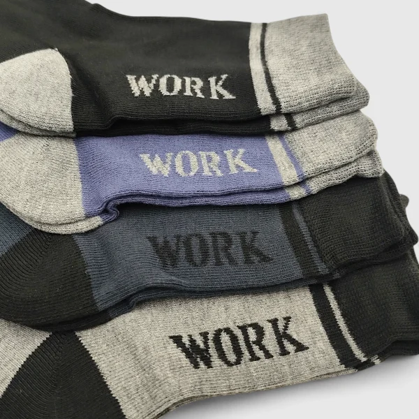 Skarpety męskie „WORK” 4-pak