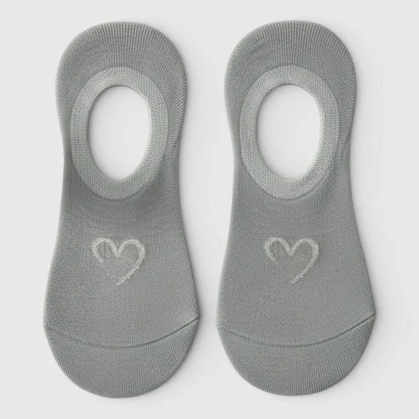 Skarpetki stopki bambusowe z sercem