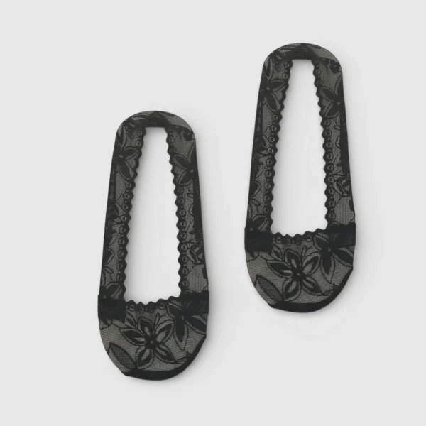 Skarpetki stopki bambusowe damskie czarne