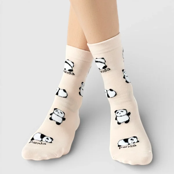 Skarpety damskie pandy MSAY Skarpety damskie pandy