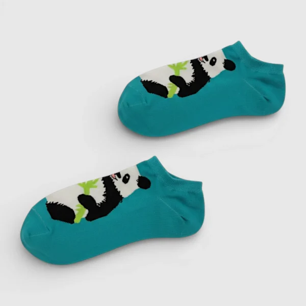 Skarpetki stopki damskie panda MSAY Skarpetki stopki damskie panda