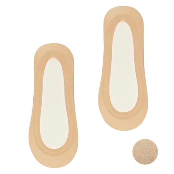 Skarpetki stopki bambusowe damskie beżowe