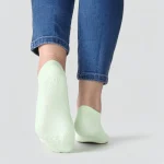 Skarpetki stopki damskie antypoślizgowe miętowe