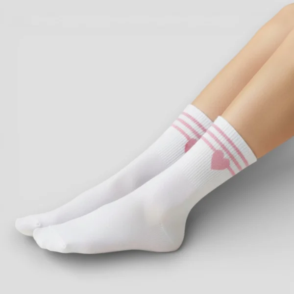 Skarpety damskie serce MSAY Skarpety damskie serce