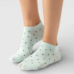 Skarpetki stopki damskie kropki