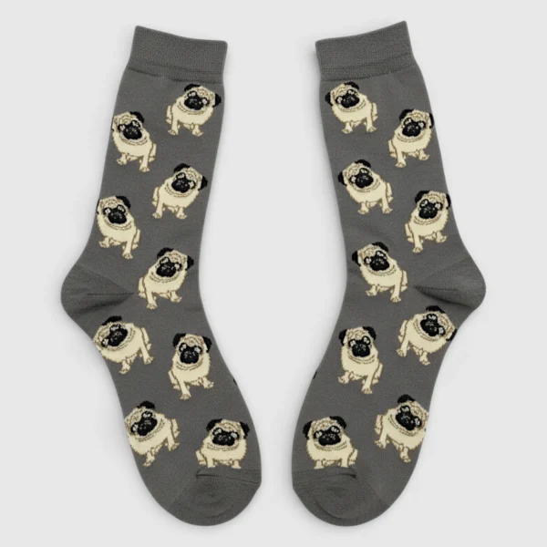 Skarpety męskie pies mops