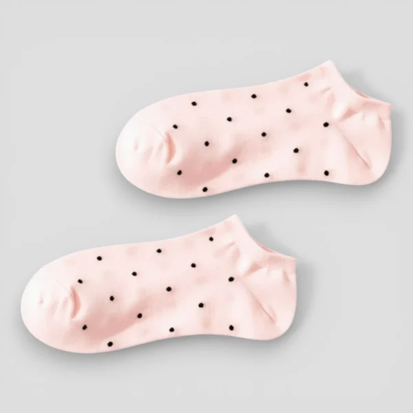 Skarpetki stopki damskie w kropki