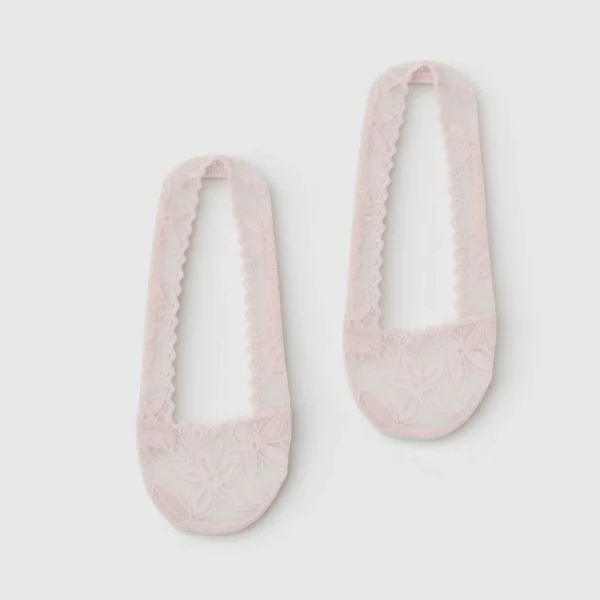 Skarpetki stopki bambusowe damskie różowe